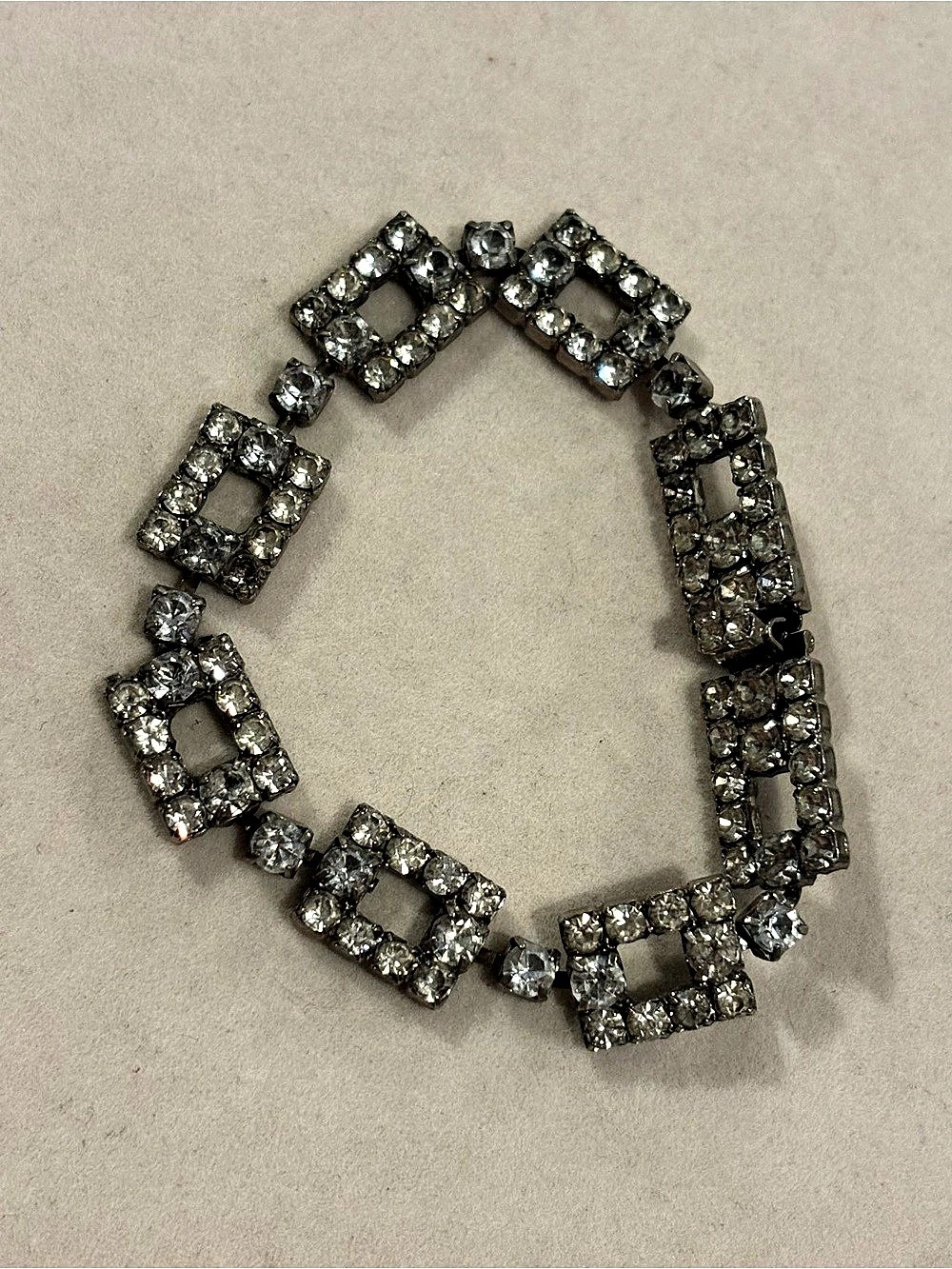 Rhinestone Link bracelet